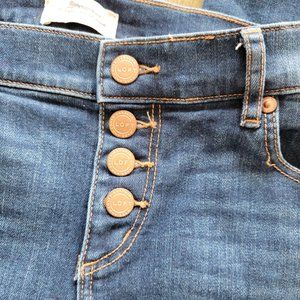 Ann Taylor Loft Modern Skinny High Rise Jeans Size 2